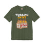 Working On My 6 Pack T-Shirt The Devil's Pickle