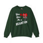 You Give Me A Heart On Crewneck Sweatshirt The Devil's Pickle