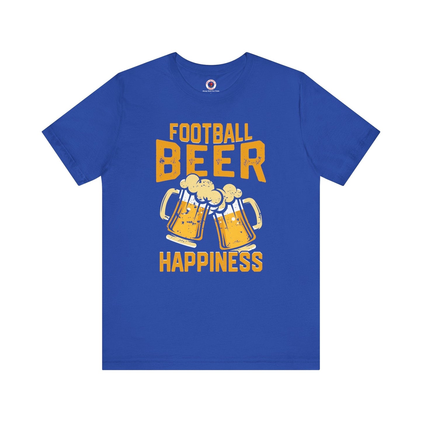 Football Beer and Happiness T-Shirt The Devil's Pickle