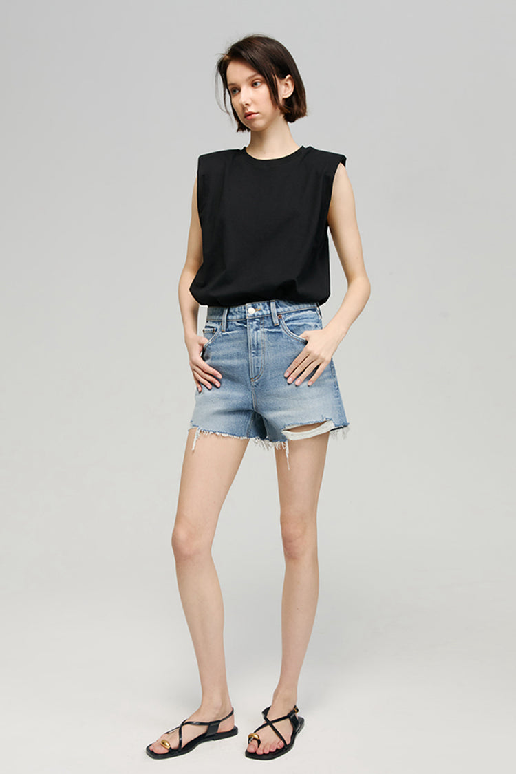 Sun-Kissed Vintage Cut Off Shorts HJ115 Hey Joanie