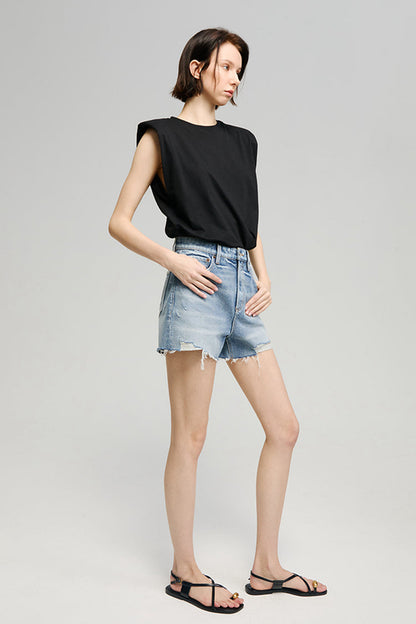 Sun-Kissed Vintage Cut Off Shorts HJ115 Hey Joanie