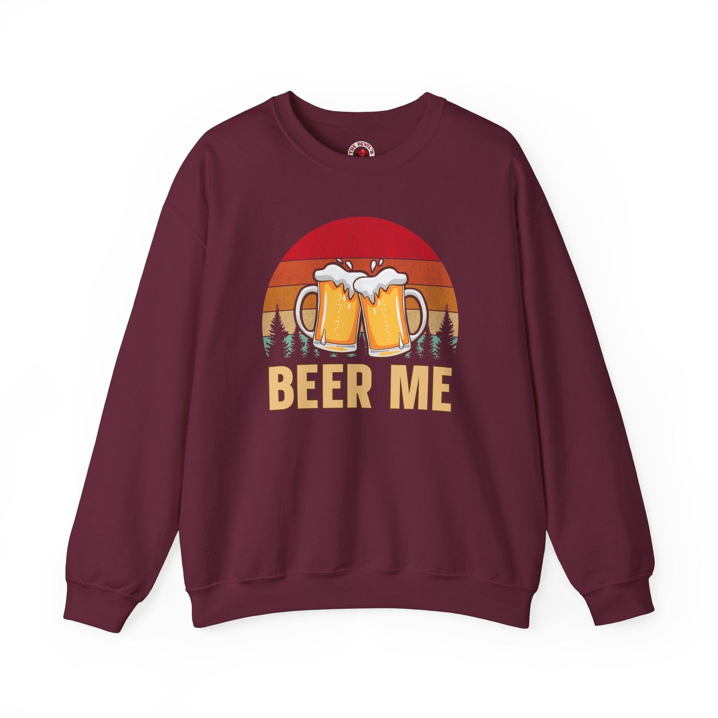 Beer Me Crewneck Sweatshirt The Devil's Pickle
