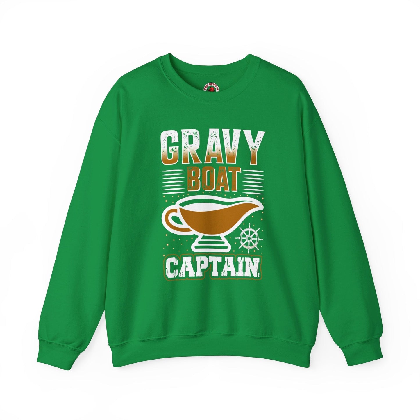 Gravy Boat Captain Crewneck Sweatshirt The Devil's Pickle
