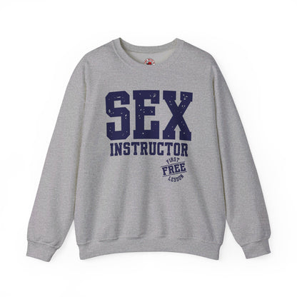 Sex Instructor Crewneck Sweatshirt The Devil's Pickle