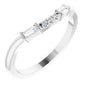14K White 1/8 CTW Natural Diamond Matching Band Ethereal Legacy Boutiques