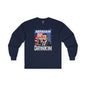 Abraham Drinking Long Sleeve Tee The Devil's Pickle