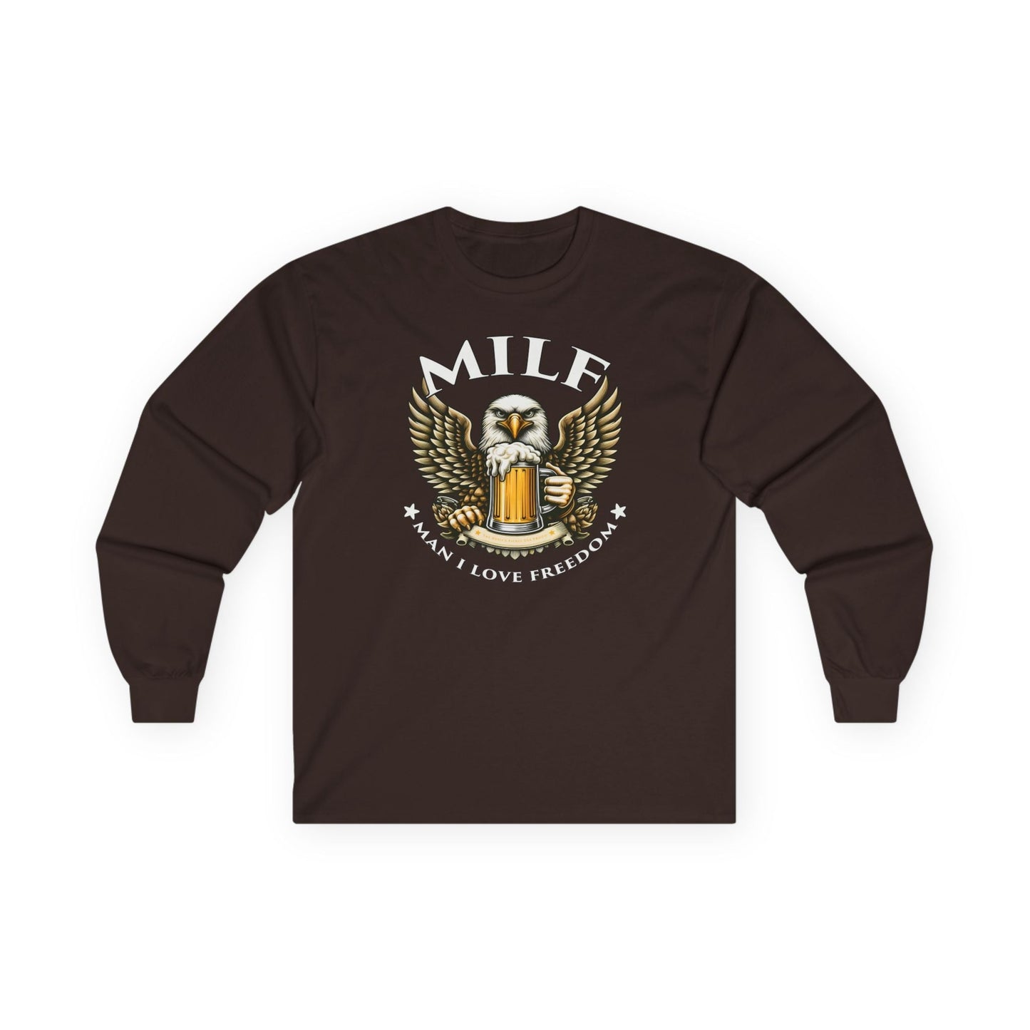 Man I Love Freedom Long Sleeve Tee The Devil's Pickle