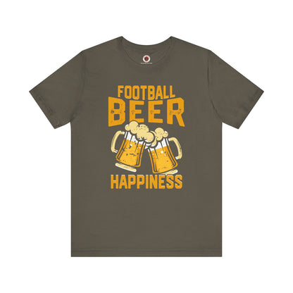 Football Beer and Happiness T-Shirt The Devil's Pickle