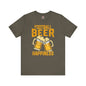 Football Beer and Happiness T-Shirt The Devil's Pickle