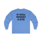My Sexual Preference Is Often Long Sleeve Tee The Devil's Pickle