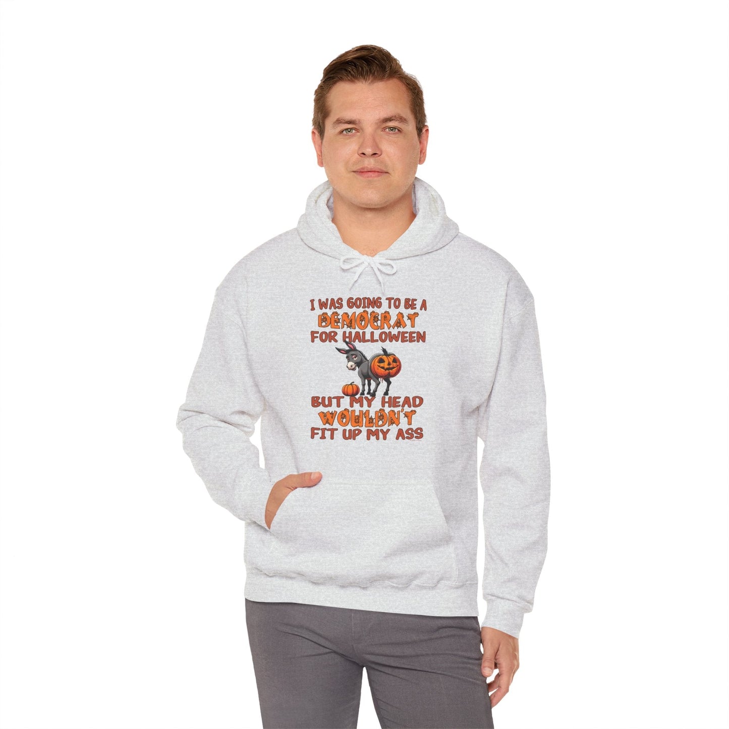 Democrat for Halloween Hooded Sweatshirt The Devil's Pickle