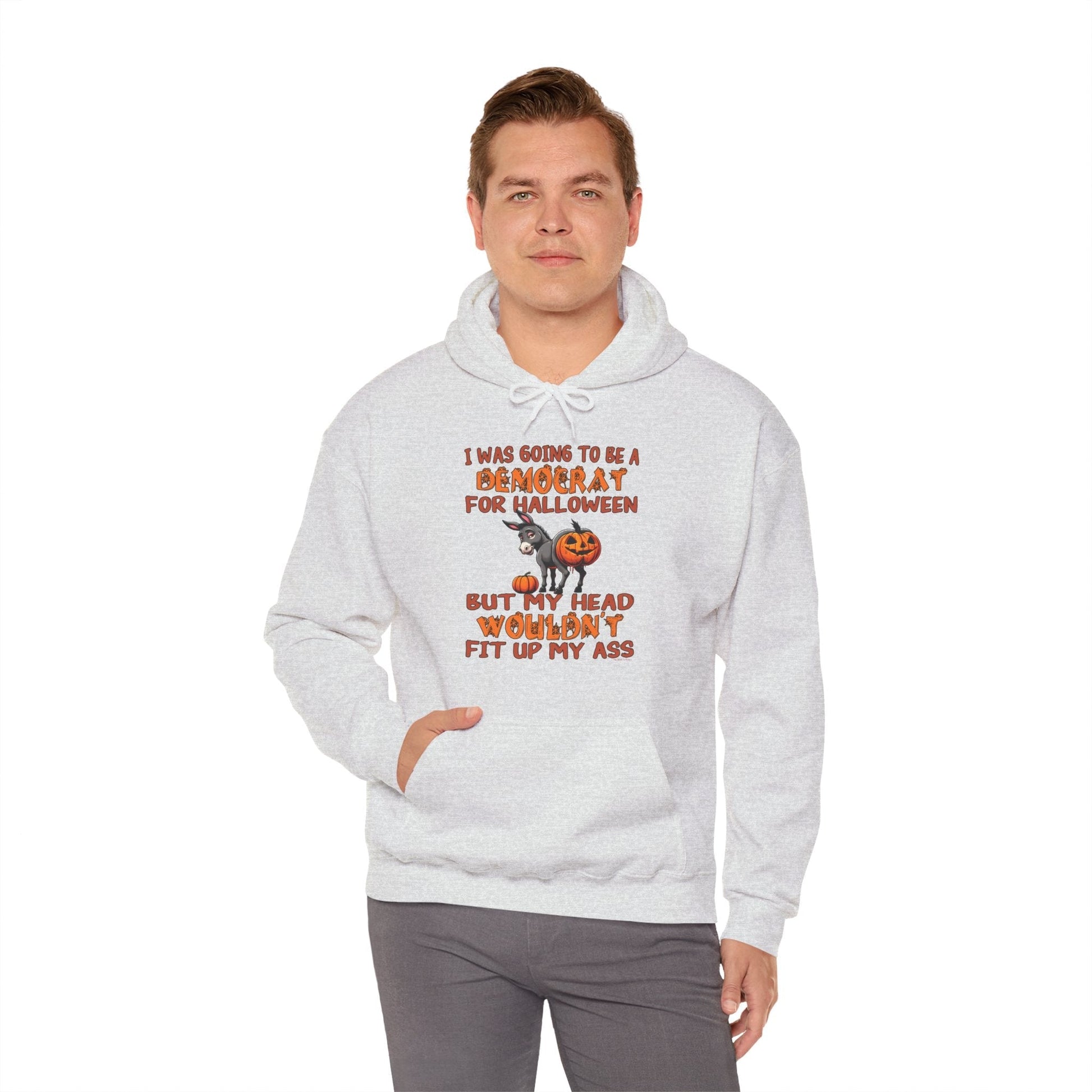 Democrat for Halloween Hooded Sweatshirt The Devil's Pickle