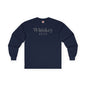 Whiskey Helps Long Sleeve Tee The Devil's Pickle