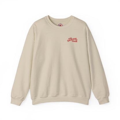 Hard Dickens Cider Front/Back Crewneck Sweatshirt The Devil's Pickle