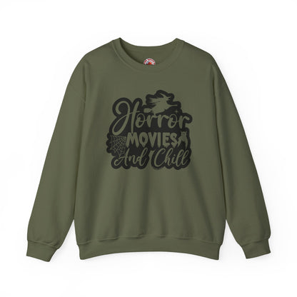 Horror Movies and Chill Crewneck Sweatshirt The Devil's Pickle