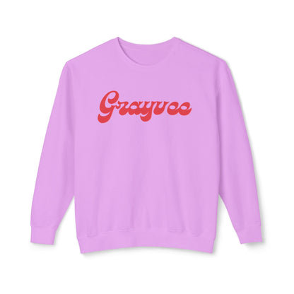 Unisex Lightweight Crewneck Sweatshirt "Grayvee" Grayceful LLC