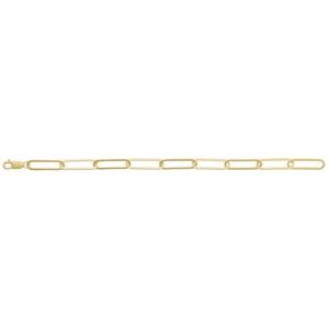 14K Yellow 6.2 mm Paperclip-Style 7" Chain Ethereal Legacy Boutiques