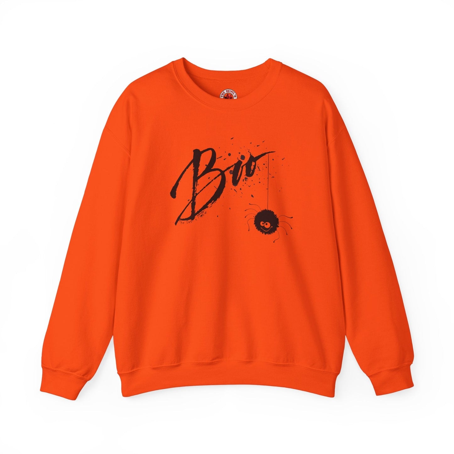 Boo Spider Crewneck Sweatshirt The Devil's Pickle