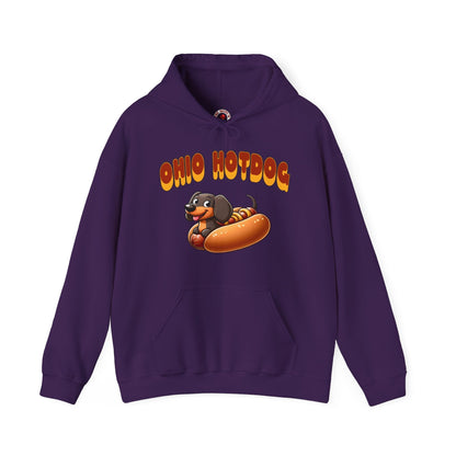 Ohio Hotdog Hooded Sweatshirt The Devil's Pickle