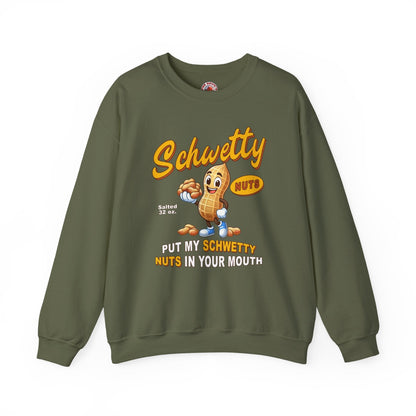 Schwetty Nuts Crewneck Sweatshirt The Devil's Pickle