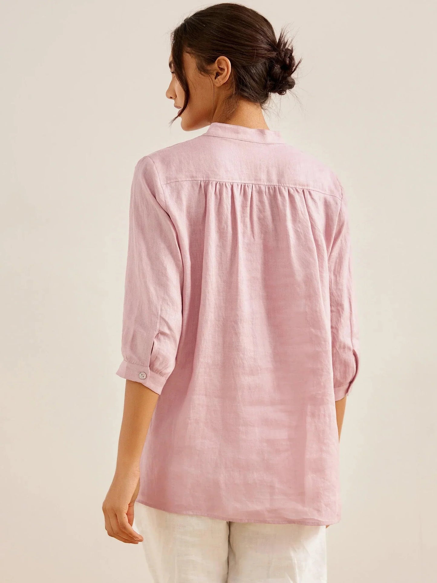 100% Linen Dress Shirt JOANNA LINTICO