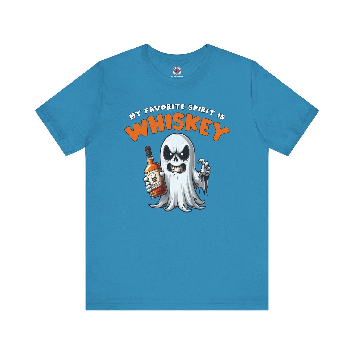 My Favorite Spirit Is Whiskey T-Shirt The Devil's Pickle