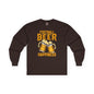 Football Beer and Happiness Long Sleeve Tee The Devil's Pickle