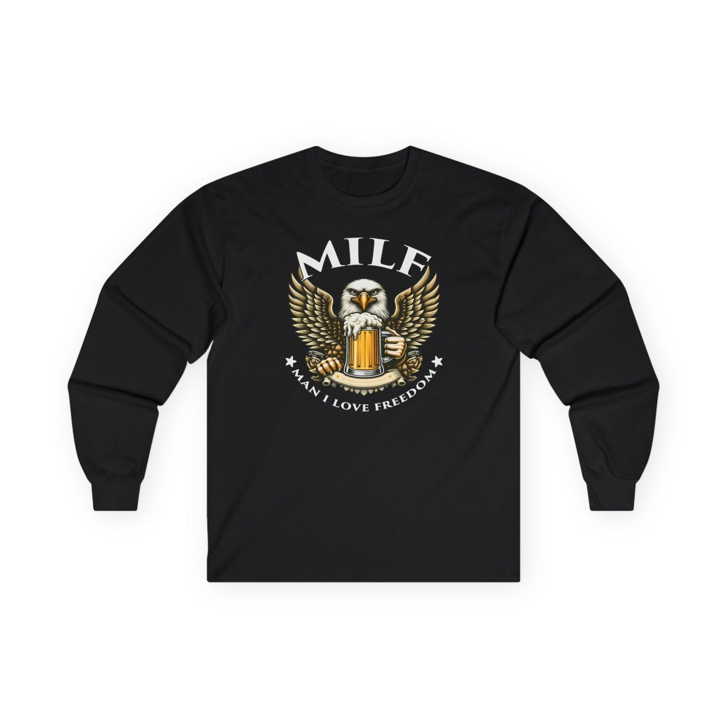 Man I Love Freedom Long Sleeve Tee The Devil's Pickle
