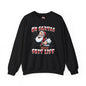 On Santa's Shit List Crewneck Sweatshirt The Devil's Pickle