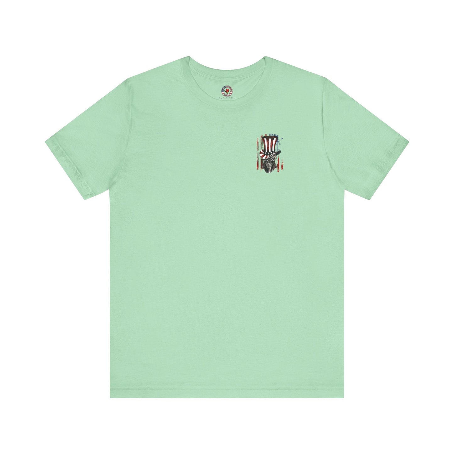 Patriotic Skull T-Shirt The Devil's Pickle