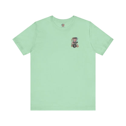 Patriotic Skull T-Shirt The Devil's Pickle