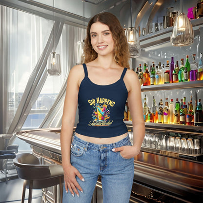 Playful & Stylish Womens Spaghetti Strap Tank Top Country in My Heart