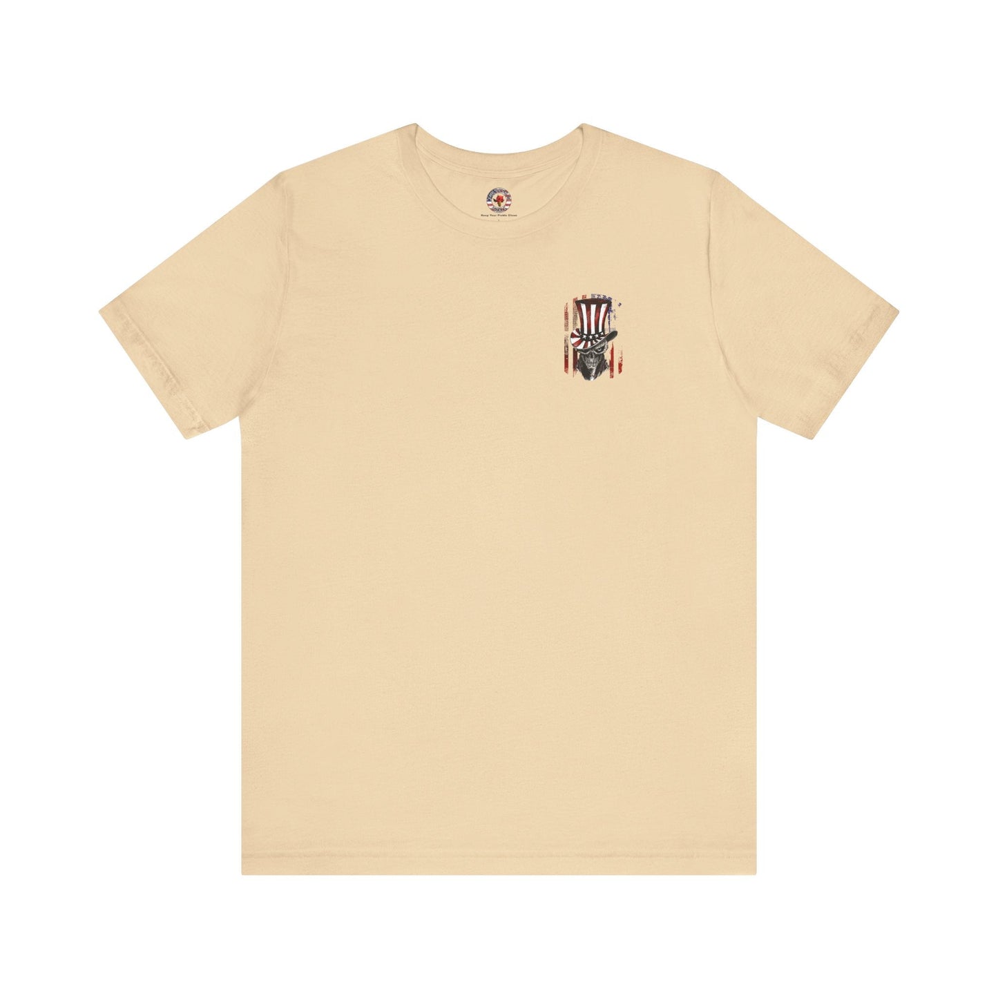 Patriotic Skull T-Shirt The Devil's Pickle