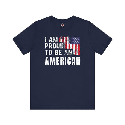 I Am Proud To Be An American T-Shirt The Devil's Pickle