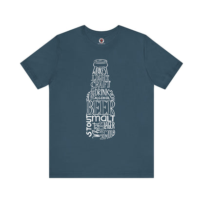 Beer Bottle of Words T-Shirt The Devil's Pickle