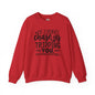 If Zombies Chase Us Crewneck Sweatshirt The Devil's Pickle