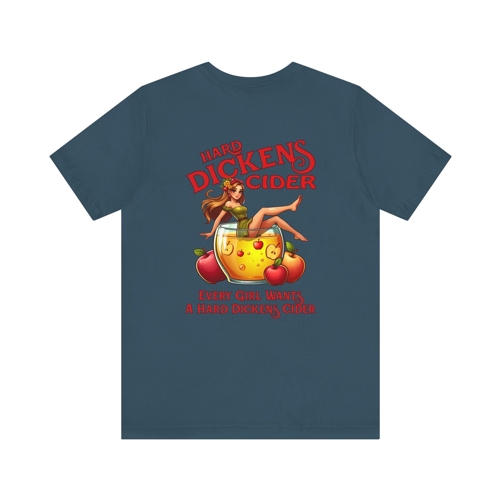 Hard Dickens Cider Front/Back T-Shirt The Devil's Pickle