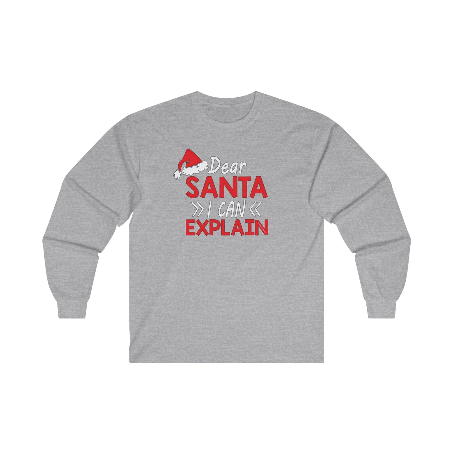 Dear Santa I Can Explain Long Sleeve Tee The Devil's Pickle