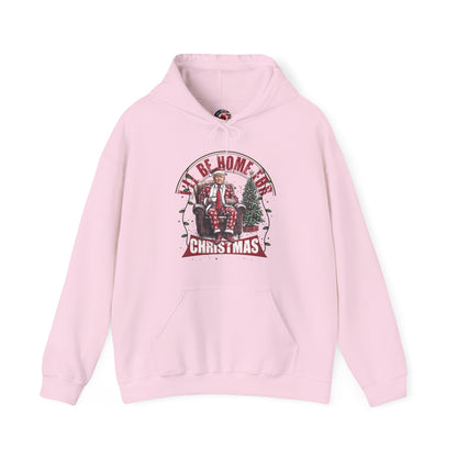 I'll Be Home For Christmas Hooded Sweatshirt The Devil's Pickle