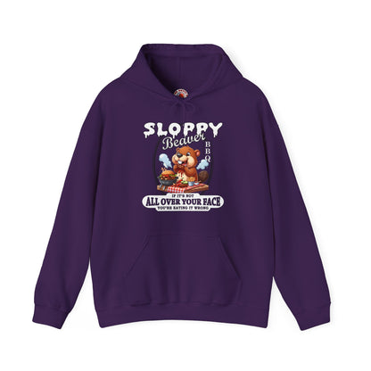 Sloppy Beaver BBQ Hooded Sweatshirt The Devil's Pickle