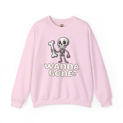 Wanna Bone Crewneck Sweatshirt The Devil's Pickle