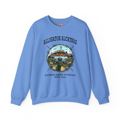 Alligator Alcatraz Crewneck Sweatshirt The Devil's Pickle