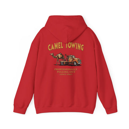 Camel Towing Back Hooded Sweatshirt The Devil's Pickle