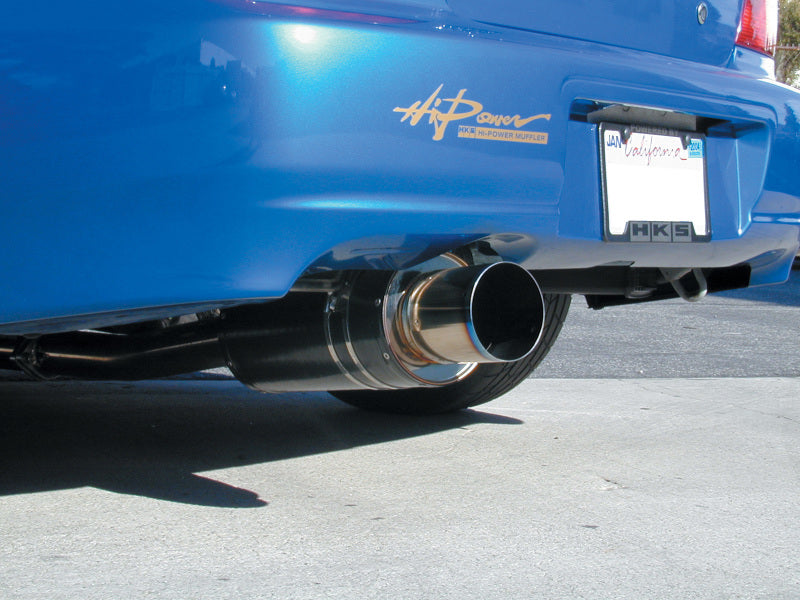 HKS Carbon-Ti Exhaust - Subaru Impreza WRX STI 2004-2007 FR SPORT
