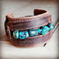 Wide Cuff with African Turquoise Chunks Shop Style & More | Fresh Looks, Everyday Deals & Free Shipping