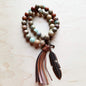 Aqua Terra Double Strand Bracelet with Tassel Shop Style & More | Fresh Looks, Everyday Deals & Free Shipping