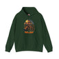 Axe Wielding Zombie Trick or Treat Hooded Sweatshirt The Devil's Pickle