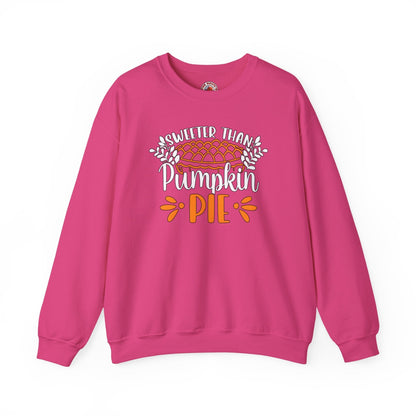 Sweeter Than Pumpkin Pie Crewneck Sweatshirt The Devil's Pickle