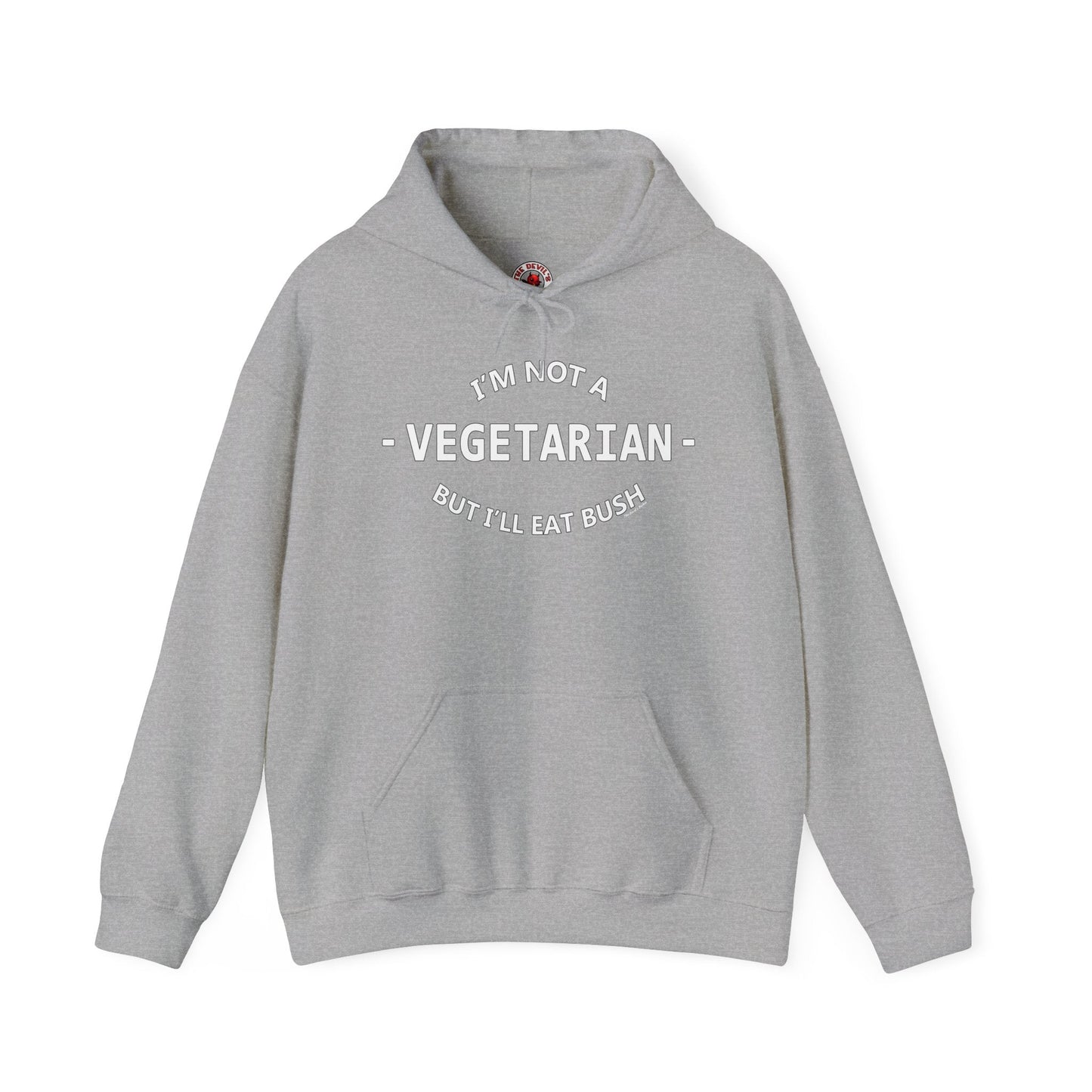 I'm Not A Vegetarian Hooded Sweatshirt The Devil's Pickle
