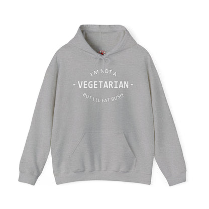 I'm Not A Vegetarian Hooded Sweatshirt The Devil's Pickle